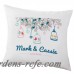 Monogramonline Inc. Personalized Love Birds Decorative Cushion Cover MOOL1036